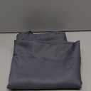 Biscaynebay Textured Fabric Round Tablecloths 70", Dark Grey Water Resistant Washable Table Cloth Circle Folding Table Covers for Dining, Kitchen, Wedding, Parties etc