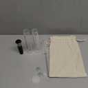 Sourdough Aliquot Jar Kit - Precision Dough Starter Fermentation Tracker Tools, Glass Rise Measuring Tube with 0-150% Scale, Pump, Silicone Base & Cleaning Brush for Artisan & Home Bread Baking