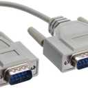 CableWholesale 6-Feet Molded DB9 Male/DB25 Male, 9C, (10D1-02106)