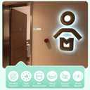 2 x In Use Available Privacy,Vacant Occupied Slider Door Indicator for Mother's Room,In Use Stainless Steel Privacy Sliding Door for Office, Do Not Disturb for Wellness Room, Office,Business-7"x1.5"