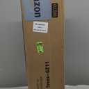 Libima 1 Pack Tabletop Mini Snowy Christmas Tree 11.8 Inch Artificial Flocking Snow Christmas Tree Mini Artificial Xmas Village Trees with Linen Base for Winter Mantel Holiday Farmhouse Decor