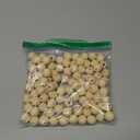 Cheriswelry 100pcs Letter Round Natural Wood Beads 16mm Unfinished Wooden European Large Hole Beads for DIY Craft Bracelet Necklace Jewelry Making