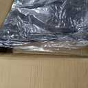 FDW Room Divider Wood Screen 4 Panel Folding Portable Partition Screens Wooden Mesh Woven Design Room Screen Divider for Home Office (Coal Black)