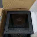 Motion Sensor Outdoor Lights Wall Mount, Dusk to Dawn Exterior Light Fixture ,100% Anti-Rust Aluminum Waterproof Porch Light Outside Wall Lights for House, Black Wall Sconce Lanterns with Water Glass (12.6 in)