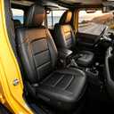 Custom Fit Seat Covers for Jeep Wrangler JL 4-Door 2018-2025 5-Seats