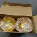 Newtay 100pcs 6oz Small Plastic Dessert Bowls Ice Cream Bowls Reusable Flower Shaped Party Serving Elegant Buffet Serving Cups for Nuts, Salad, Fruit, Snacks and Yogurt (Gold), 9cm/3.5inches 4 cm/1.6 inches