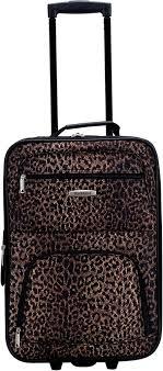 Upright: 20" x 13" x 7.5" (with wheels)
Tote bag: 14"x 11.5"x 5.5"
Inline skate wheels and stability bar
Telescoping handle
Ergonomic padded top and side grip handles
Description
This beautiful deluxe 2-piece expandable luggage set is manufactured wi