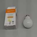 Amazon Basics Smart A19 LED Light Bulb, Dimmable Soft White (2700K), 7.5W (60W Equivalent), 800LM, Works with Alexa Only, 2.4 GHz Wi-Fi, No Hub Required, 1 Pack