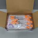 29 Gauge 1cc 5/16 inch Syringe - U 100 1ml Syringe with Needle, Disposable Lab Dispensing Supplies, 100Pack