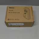 Veise VE012W Built-in WiFi Fingerprint Smart Lock, App Remote Control, Compatible with Alexa & Google Assistant, Keyless Entry for Front Door, Digital Keypad Deadbolt, Auto Lock, Matte Black