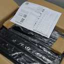 TigerParty Double Rods Clothes Rack for Hanging Clothes, Rolling Clothing Rack with Wheels, Freestanding Garment Racks with 2 Shelves for Bedroom Laundry Living Room, Black