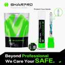 Flush Trim Spiral Router Bit 1 4 Inch Shank,Down Cut Spiral Router Bits with Bottom Bearing,Extra Long Coated Carbide BitCNC Woodwork 1-1/4Inch CL, 3 Inch OVL