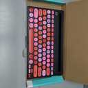 HUO JI Wireless Keyboard Multi-Device, Bluetooth and 2.4G Dual Mode for iPad, Switch to 3 Devices for Cellphone, Tablet, PC, Smart TV, iOS Android Windows, Black Pink