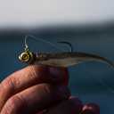 3 x Northland Fishing Tackle Smeltinator Jig Head, Premium Bass Fishing Lure for Swimbaits & Plastics, 3 Pack - 1/8 Oz (5/0 Hook, Opening Night)