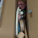 The Peanutshell Crib Mobile for Girls - Wooden Musical Baby Crib Mobile with 12 Lullabies, Wildflower Baby Floral Nursery Decor