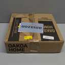 OAKOA Round Decorative Tray for Coffee Table Decor - Concrete Round Tray Home Decor - Bandejas Decorativas - Circle Coffee Table Centerpiece (Gray)