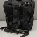 TIDEWE Tactical Range Backpack with Removable Divider, Handgun Backpack with 4 Pistol Case, Range Bag with Hard Glasses Case