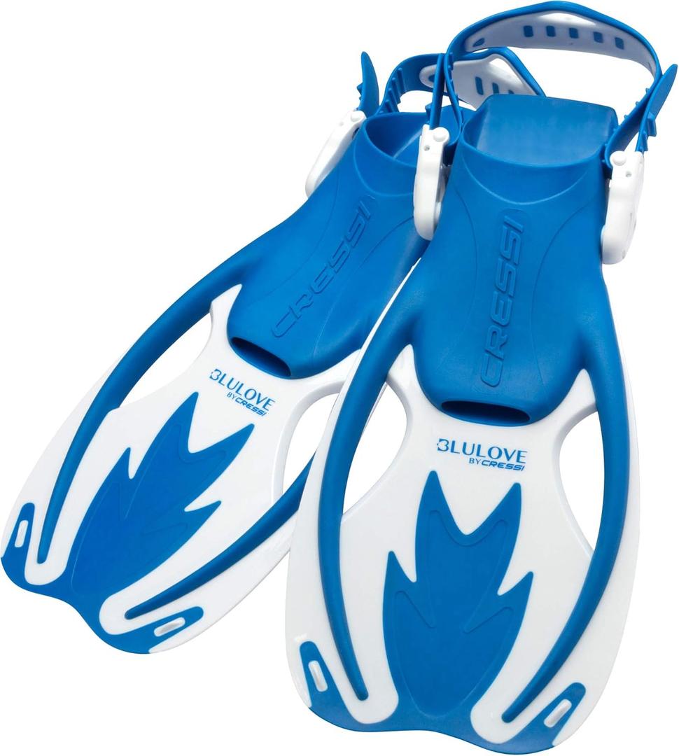 Cressi Rocks fins, Blue/White, S/M [Duplicate]