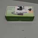 Gooseneck Tablet Holder for Kindle Reading in Bed with Page Turner Remote, Hands Free Desk Bedside Lazy Arm Stand for Kindle Accessories, Gifts for Readers (Glossy Black)