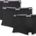 BOSS mens 3 Pack Sky Microfiber Trunk (Large, Black)