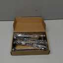 NearMoon Coat Hooks, Wall Mount Hooks for Hanging Hat Hurse Robe, 304 Stainless Steel Heavy Duty Towel Hangers for Bathroom Livingroom Hotel Kitchen Garage, 6 Pack (8 Inch, Matte Black)