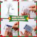 3 Pcs 7.8 in Christmas Plush Elves Figurine Gifts Xmas Tree Decoration with Light String Adorable Christmas Elves Gifts Exchange Funny Stuffed for Winter Holiday Fireplace Festive Home