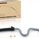 A-Premium Power Steering Return Hose Line Assembly Compatible with Ford F-150 1997-2003, F-150 Heritage 2004, F-250, Expedition & Lincoln Navigator, 4.2L 4.6L 4.9L 5.4L, with O-ring, Gear To Cooler