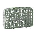 Dr. Brown's Dishwasher Basket for Small Baby Bottle Parts, Pacifiers, and Accessories, Clean, Store and Organize Newborn Essentials, BPA Free, Green