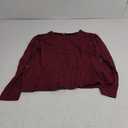 CRZ YOGA Pima Cotton Long Sleeve Workout Shirts for Women Loose Fit Athletic Yoga T-Shirts Casual Boat Neck Fall Tops, M