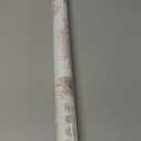 Hopepak Pink Toile Peel and Stick Wallpaper Vintage Contact Paper Self Adhesive Waterproof Removable French Wall Paper for Cabinets Shelf Drawer Bedroom Bathroom 17.3''x78.7''