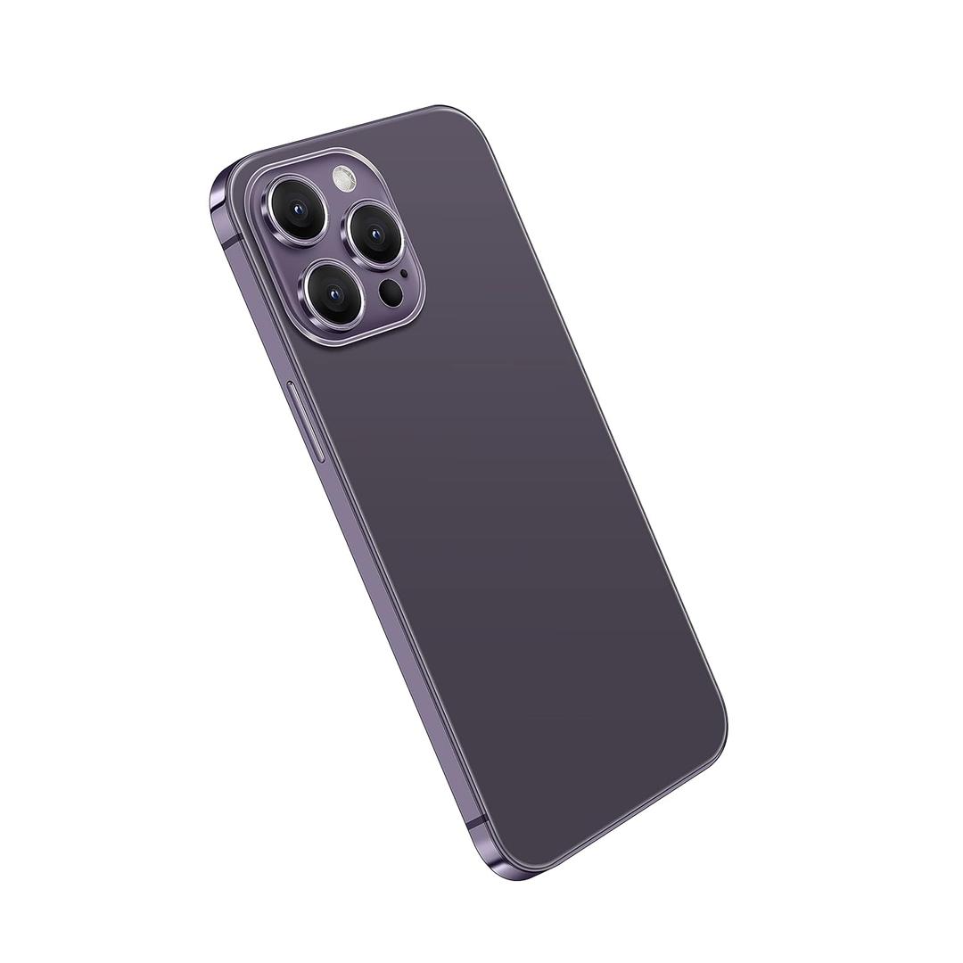 Dummy Phone Display Model Compatible with Apple iPhone 14/14 Pro Max, No-Logo and Non-Working Fake Phone (14PM-Silver_BlackScreen)