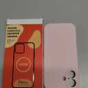 Vooii Magnetic for iPhone 17 Case, Compatible with Magsafe (Premium Liquid Silicone) (Integrated Camera Control Button) Full Body Protective Anti-Scratch Microfiber Lining 6.3", Chalk Pink