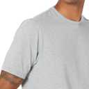 Amazon Essentials Mens Cotton Regular-Fit Short-Sleeve Crewneck T-Shirt (Gray, XXXL)