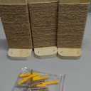 3-in-1 Cat Climbing Wall Steps with Hemp Rope, Shelves and Perches, Scratching Pads for Cats Playing and Climbing (Wood)