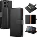 Shieldtop Compatible with Motorola Moto G 5G 2026/2025 Wallet Case with Card Holder,Women Men RFID Blocking PU Leather Case Flip Shockproof TPU Protective Cover Credit Card Slots,Black