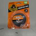 Gorilla Heavy Duty Double Sided Mounting Tape, Black Tape, 1" x 120" (Pack of 1) - Weatherproof for Indoor or Outdoor