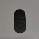 Ejoyous Boot Heel Replacement, Shoes Repair Rubber Pad Anti Slip Front Heel Sole Cushion Protector for Men Women (Heel Soles)