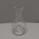 Cabilock Whiskey Decanter Glass Bottle with Ice Pocket 12.2Oz Wine Carafe for Home Bar Party Drinkware