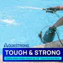 Aquastrong Sump Pump 1 HP 4500 GPH Submersible Water Pump Thermoplastic Portable Utility Pump High Flow Water Removal for Swimming Pool Garden Pond Basement Window Wells with 10ft Long Power Cord