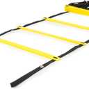 ProsourceFit Speed Agility Ladder 8, 12 and 20 Rung for Speed Training and Sports Agility Workouts with Free Carrying Bag
