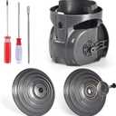 Upgraded Torque Cleaner Head Connector + Ball Wheel Compatible with Dyson Gen5 Detect SV23 Gen5outsize SV24 Digital Motor bar XL Cleaner Head Vacuum Replacement Parts 100w Accessories NO. 973096-01