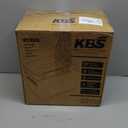 KBS Pro Stainless Steel Bread Machine, 2LB 17-in-1 Programmable XL Bread Maker with Fruit Nut Dispenser, Nonstick Ceramic Pan& Digital Touch Panel, 3 Loaf Sizes 3 Crust Colors, Reserve& Keep Warm Set