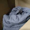 Weighted Blanket 15 lb, 48" x 72" Twin Size Cooling Cotton Machine Washable, Grey-48"x72" 15LB