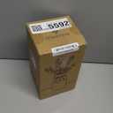 DomeStar White Ceramic Vase, Small Flower Vase for Pampas Grass, Home, Living Room, Dining Table, Farmhouse, Office Decor, Bedroom, Table, Kitchen Shelf, Minimalist Modern Home Decoration