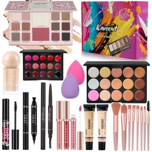 Makeup Kit for Women full Kit Makeup Set for Teens Girls Teenagers Eyeshadow Palette Foundation Makeup Gift Set for Women Makeup Kit for Teens (Medium)