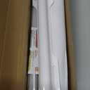 FIRJOY 12" Valet Rod for Closet Pull Out (2 Pack, White)