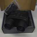 Night Vision Goggles - 5K Night Vision Binoculars for Adults, 10X Digital Zoom, 4'' UHD IPS Screen and 64GB TF Card for Photos and Videos Perfect for Outdoor Camping and Wildlife Observation