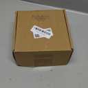 WILLBOND Wooden Yarn Bowl 6 x 3 Inches Crochet Bowl Accessories Holder with Holes for Mother Birthday Gift DIY Hand Made Knitting String Lovers Handmade Yarn Storage