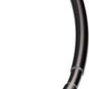 Zenna Home No Drill Curved Shower Curtain Rod, 32 - 40 Inches Adjustable Shower Rod for Small Tubs or Showers, Easy Install, Choice of No Drilling Tension or Wall Mount, Rustproof, Bronze