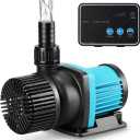 1850GPH 55W16FT Aquarium 24V DC Water Pump with Controller, Submersible and Inline Return Pump for Fish Tank,Aquariums,Fountains,Sump,Hydroponic,Pond,Freshwater and Marine Water Use